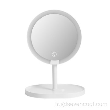 Miroir de maquillage à la chambre avec miroir LED Cosmétique OEM